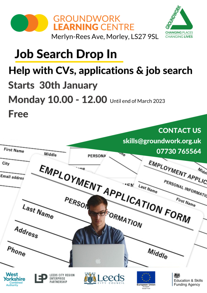 Job Search Drop In 2